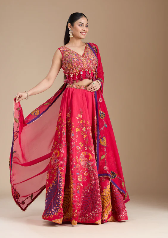 Banarasi Style Lehenga Set
